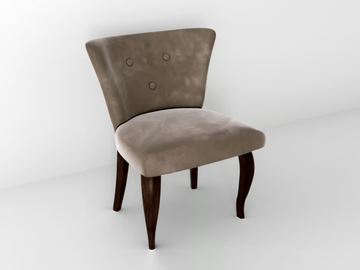 BUTTERFLY - Tufted velvet chair by Park Avenue - view 2
